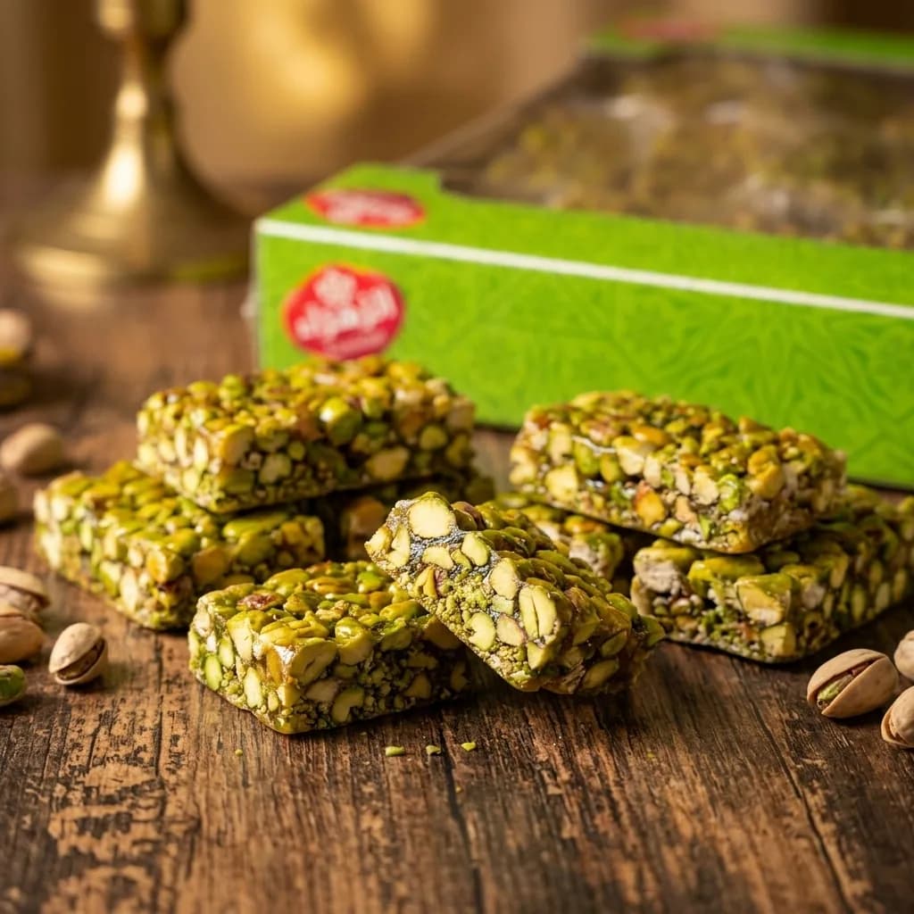 Alzahraa Alshamiyah Pistachio Brittle 3
