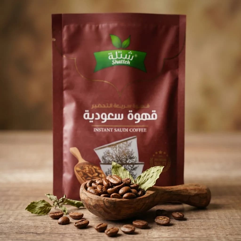 Shatleh Instant Saudi Coffee 3