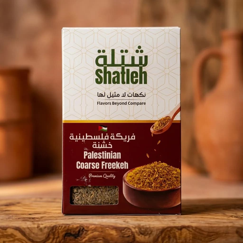Shatleh Palestinian Coarse Freekeh
