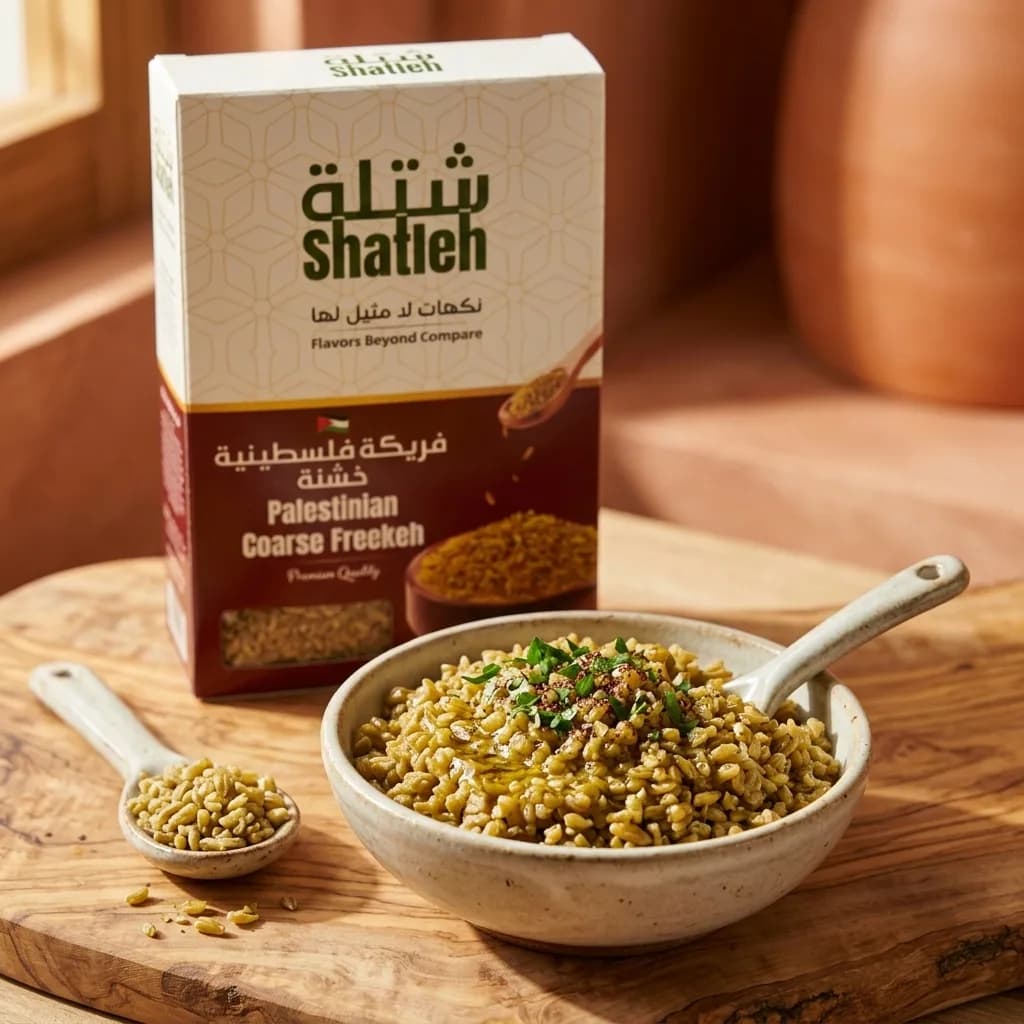 Shatleh Palestinian Coarse Freekeh 3