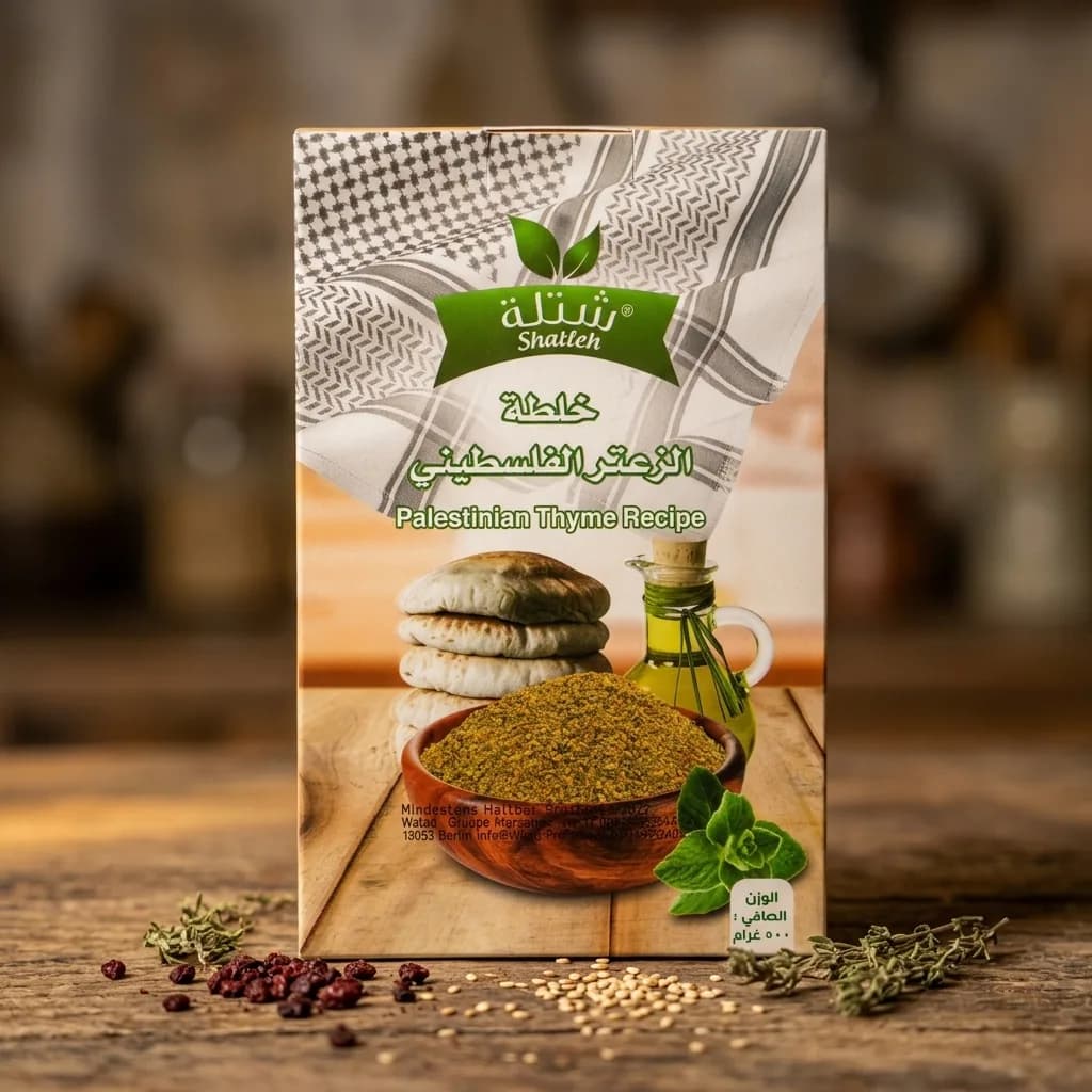 Shatleh Palestinian Thyme Recipe (Za'atar Mix)