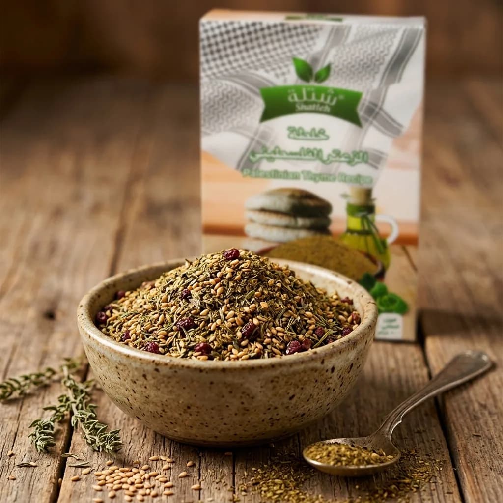 Shatleh Palestinian Thyme Recipe (Za'atar Mix) 3