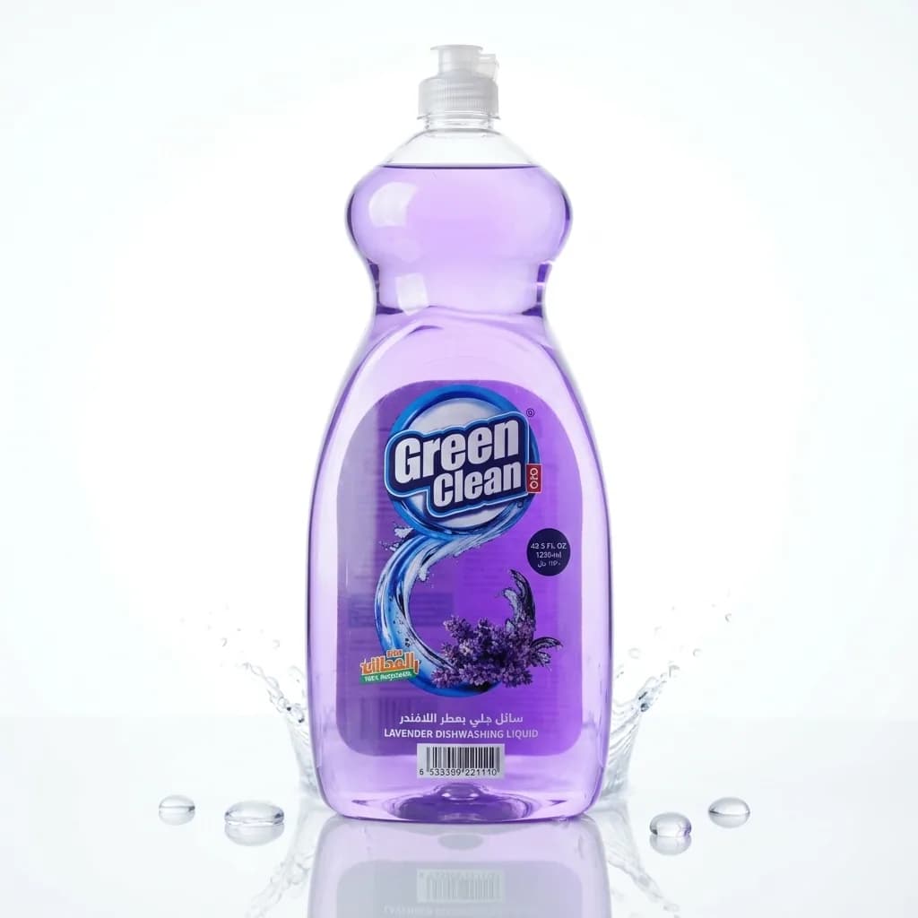 Green Clean Dishwashing Liquid - Lavendel (groß)
